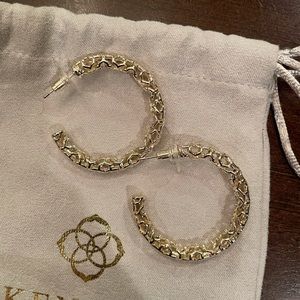 Kendra Scott Maggie Hoop Earrings